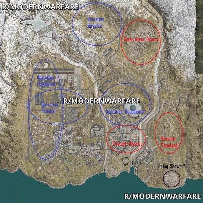 Bản đồ Battle Royale của COD: MW